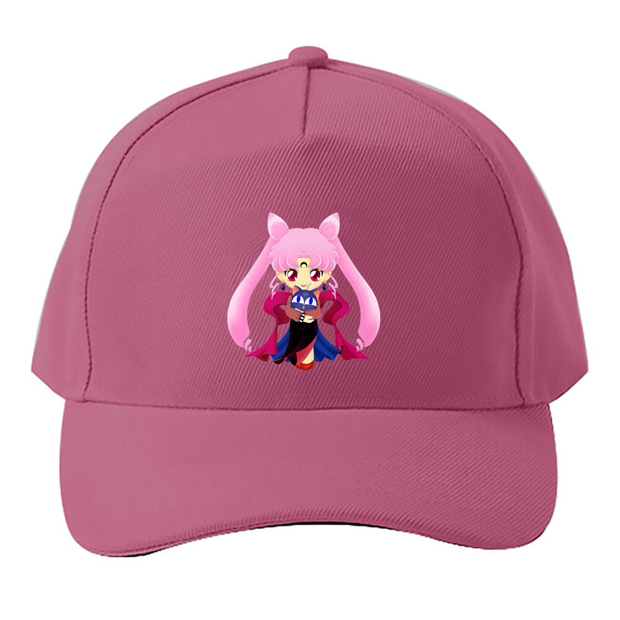 （画像用） 美少女戦士セーラームーン ちびうさ Sailor Moon Chibiusa Tsukino Usagi Small Lady Serenity ベースボールキャップ 綿100％ 男女兼用 帽子 スポーツ